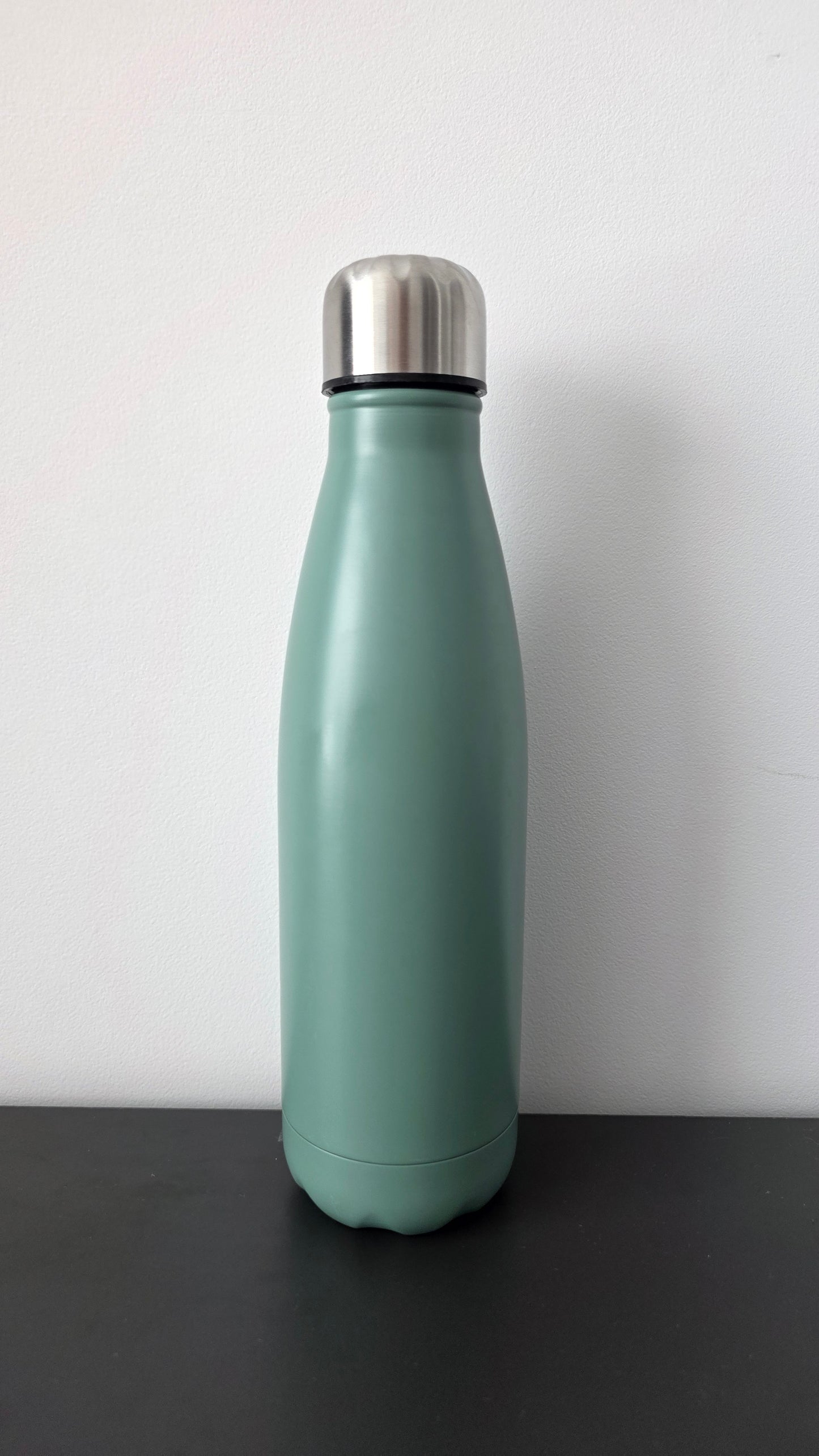 Bouteille isotherme unique, moment gravé, Bouteille en acier inoxydable 500mL