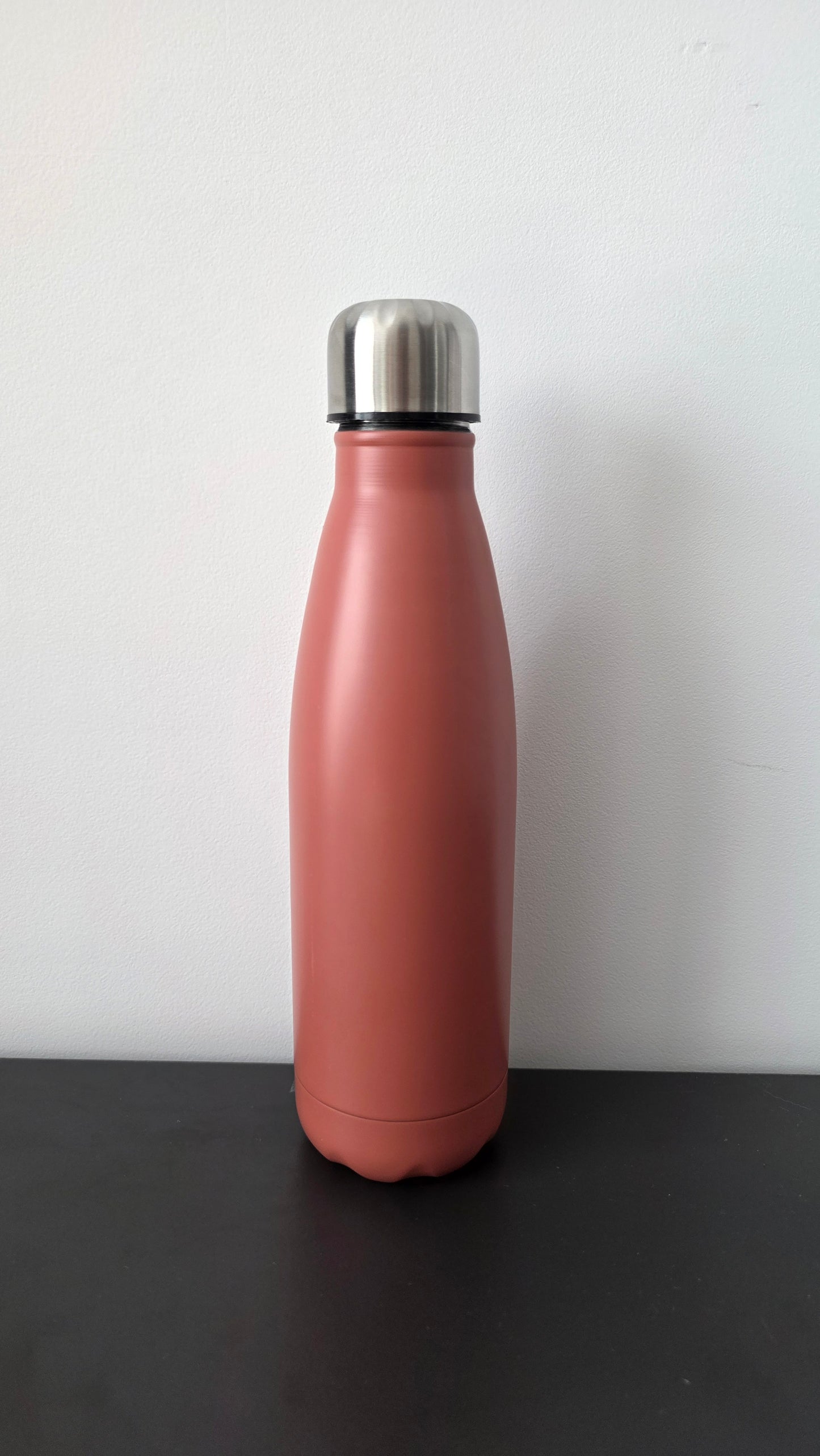 Bouteille isotherme unique, moment gravé, Bouteille en acier inoxydable 500mL