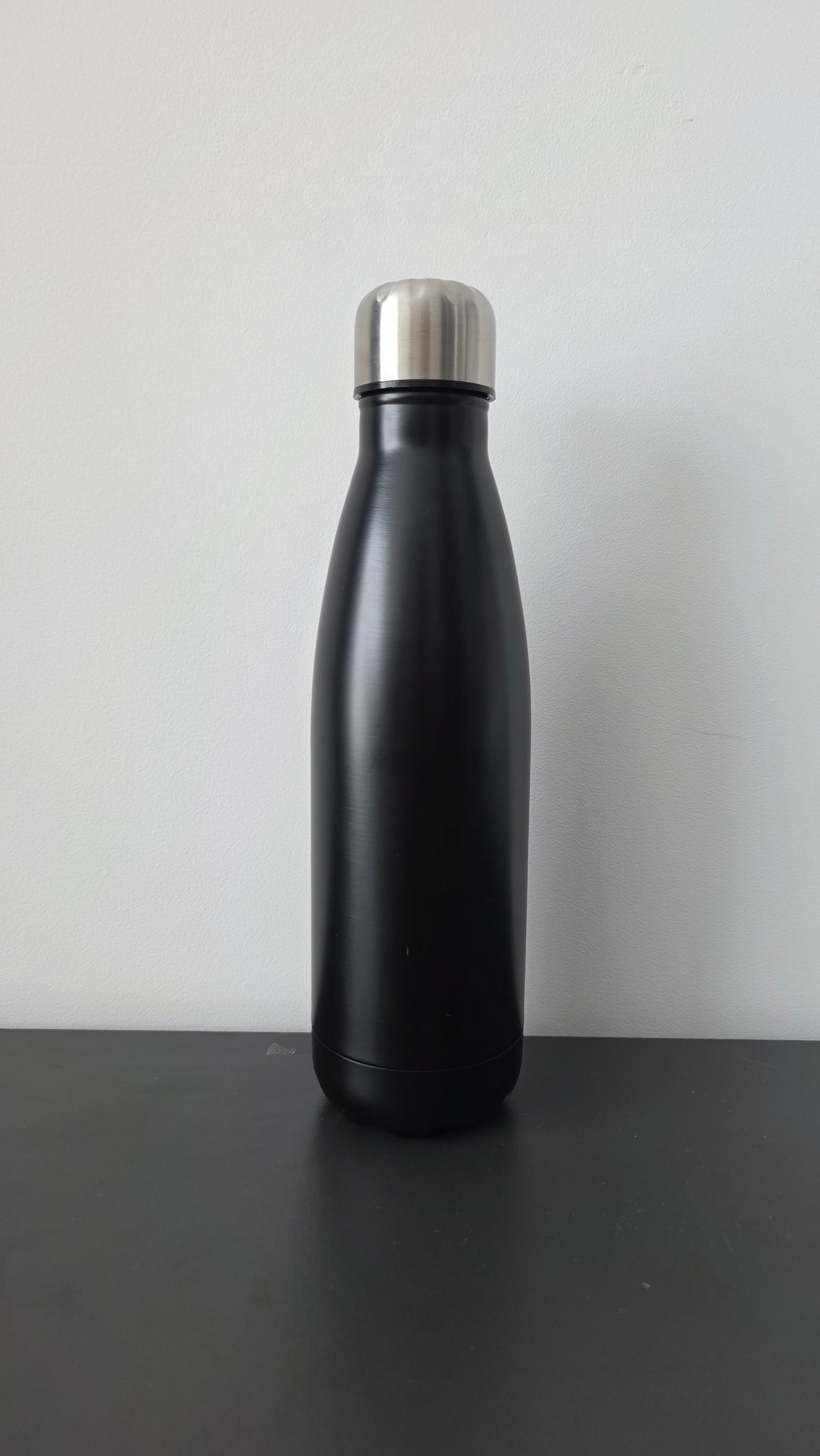 Bouteille isotherme unique, moment gravé, Bouteille en acier inoxydable 500mL